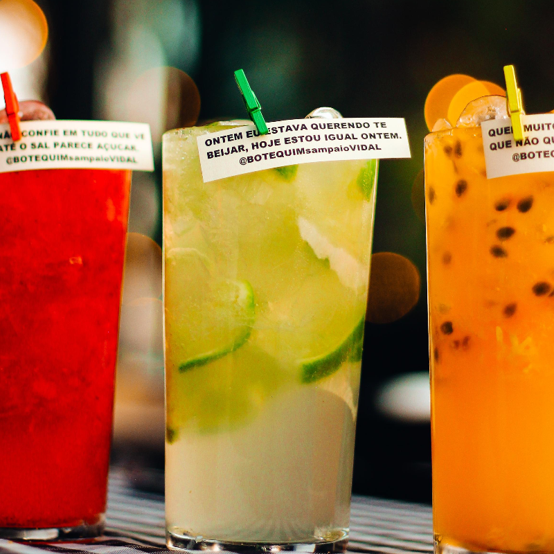 Caipirinha de Vodka | Cachaça | Saquê