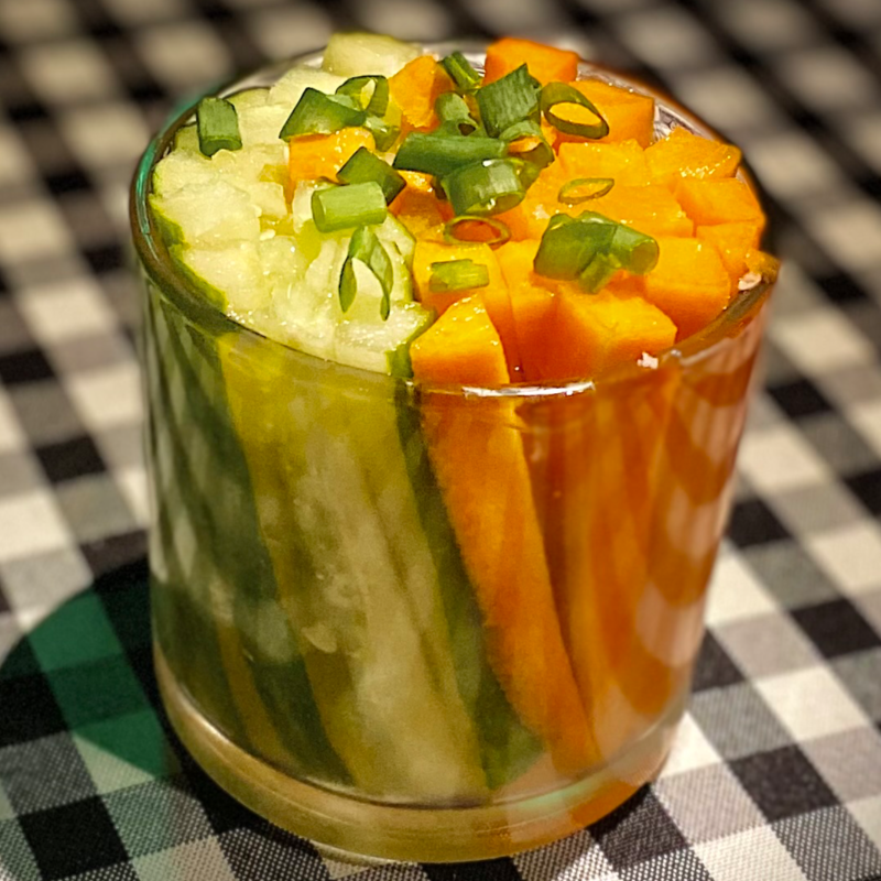 Salada no copo Botequim